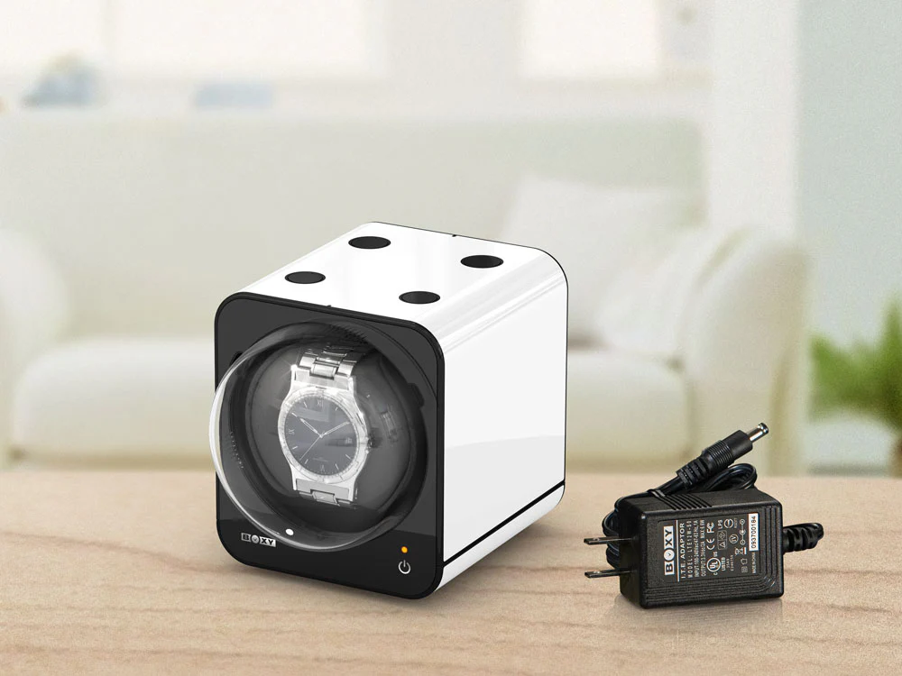 Boxy Watch Winder - Fancy Brick Winder System - Image 4